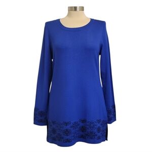 KIM ROGERS TUNIC SWEATER TOP